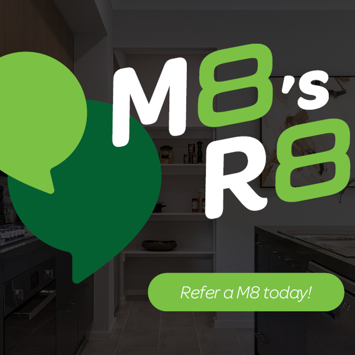 Turn your homebuilding experience into rewards with Eight Homes’ refer a friend program.